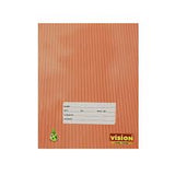 AM0347 Vision Single Line 172 PAGES A5 Notebook Single Line 172 Pages  (Brown, Pack of