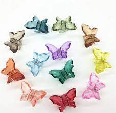 AM1075 Butterfly Hair Clips