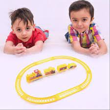 AM3786 Mini Train World Wind Up Train 6Pcs For Kids Set