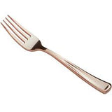 AM2337 Lion Stainless Steel Noble Rose Gold Spoons Forks 6Pcs