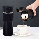 AM0465 Coffee  Mug, rubber grip Vacuum Coffee Tumbler with Leakproof Flip Insulated Coffee Mug, for Hot and Cold Water Coffee and Tea in Travel Car Office School