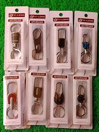 AM0615 (pack of 1)  Keychain For Men Stylish Double Key Ring Hook Keychain Holder For Bikes Car Keychains & For Gift