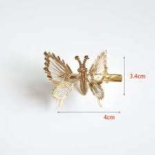 AM1218 Butterfly Hair Clip Moving Wings Design Barrettes for Women Girls Stylish Hair Pack Of 1 Pcs