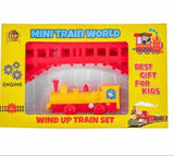 AM3786 Mini Train World Wind Up Train 6Pcs For Kids Set