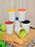 AM2469 Tibros Ceramics Tumbler Set 6Pcs Multicolour