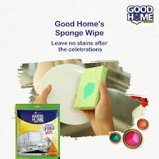 AM0685 Sponge Wipes for Kitchen & Home Cleaning  unit 3wipes , Biodegradable Material, Super Absorbant (Multicolor)