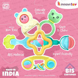 AM3788 Innovitoy My First Gift Premium Rattle 6 Pcs Set - Multi Color