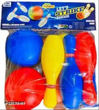 AM0380 Color Baby Bowling Game with Ball, Children -6pcs Bottle  ,2 ball