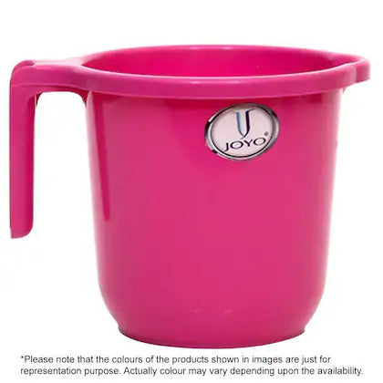 AM2262 Joyo Metro Assorted Colour Plastic Bath Mug 1000ml