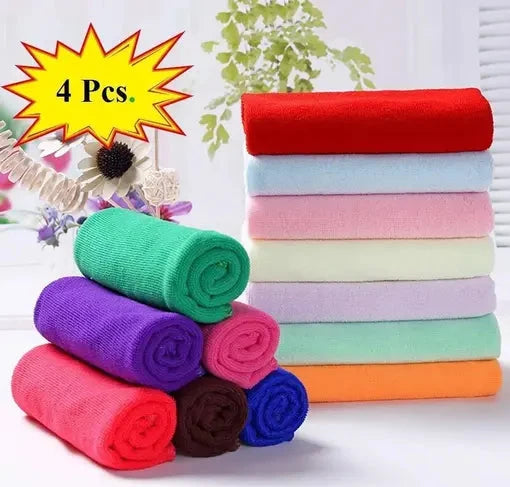 AM2825 Microfiber Cloths Cleaning Extra Large Size 30 X 30 Cm set of 4 pieces