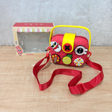 TM0159 Cartoon Soft Silicone Sling Bag for Girls – Cute Crossbody Shoulder Bag