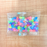 TM0185 Luminous Decorative Garden Pebbles - Radium Glow Stones for Walkways & Fish Tanks