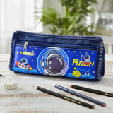 AM6369 Mix Design & Colour Pencil Pouch Regular with 2 Zip