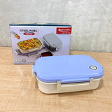 AM6758 Rishabh Steel Pixel Insulated Steel Snack Pack Lunch Box (650ml)