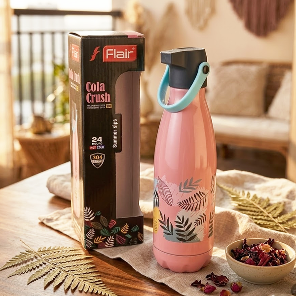 AM7067 Flair Cola Crush 500ml Vacuum Insulated Stainless Steel Water Bottle