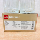 AM6567 Cello Rio K-Series Glass Tumbler Set - 340ml (Pack of 6)
