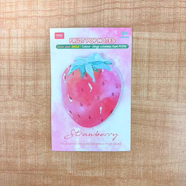 TM0152 Fruit Shaped Pop Sticky Notes - (Pack Of 1)