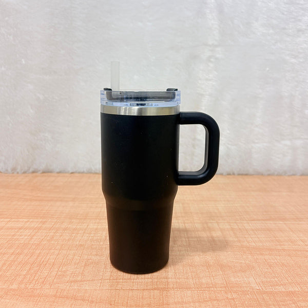 TM0038 Small Insulated Tumbler with Handle and Straw - 500ml