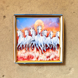 TM0138 Mix Pattern Premium Decorative Wall Square Frames - 12x12inch (Pack of 1)