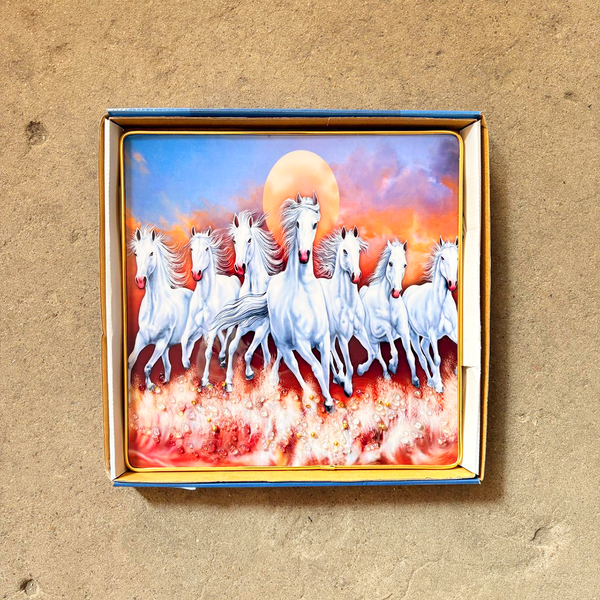 TM0138 Mix Pattern Premium Decorative Wall Square Frames - 12x12inch (Pack of 1)