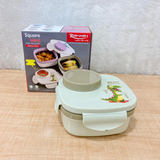 AM6754 Rishabh Square Meal Steel Insulated Snack Pack (600ml)