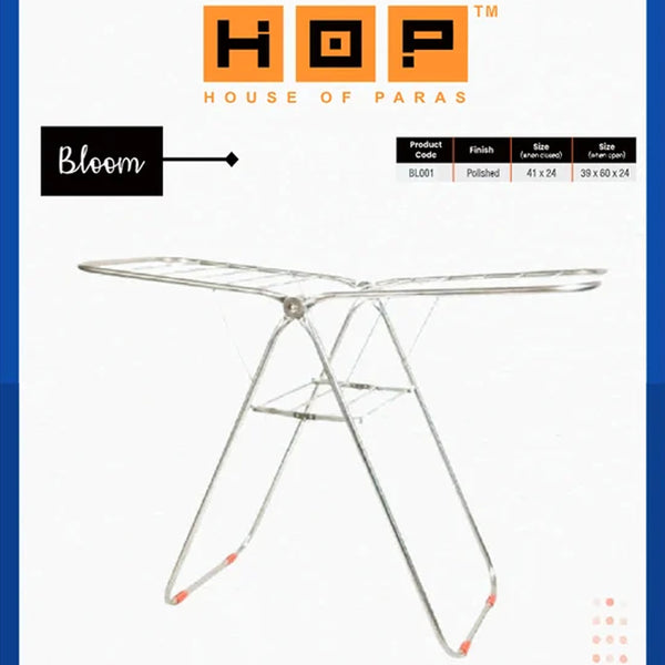 AM5751 Hop Bloom Stainless Steel Cloth Drying Stand For Home