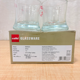 AM6550 Cello Essenza Glass Tumbler Set, PB-Series - 255ml (Set of 6)