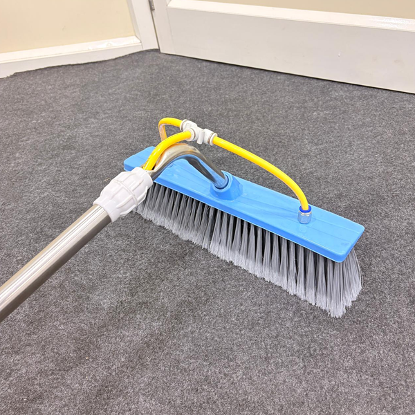 AM6711 Solar Panel Cleaning Brush with Water Flow Pipe & Long Handle