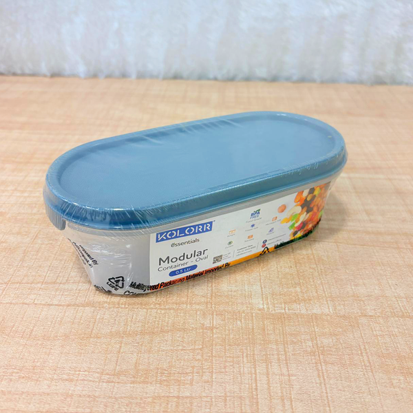 AM6742 Kolorr Essentials Modular Oval Storage Container - 0.5 Ltr