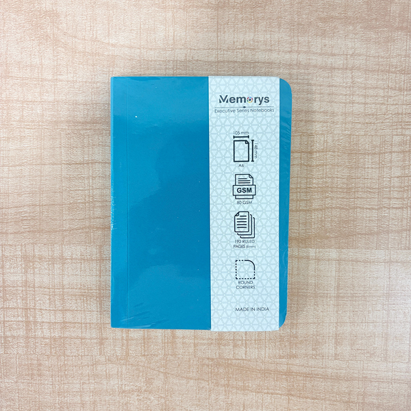 AM6631 Mix-Design Executive Series A6 Ruled Notebook - 1pc