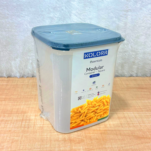 AM6747 KOLORR Essentials Modular Square Storage Container - 5.5 Ltr