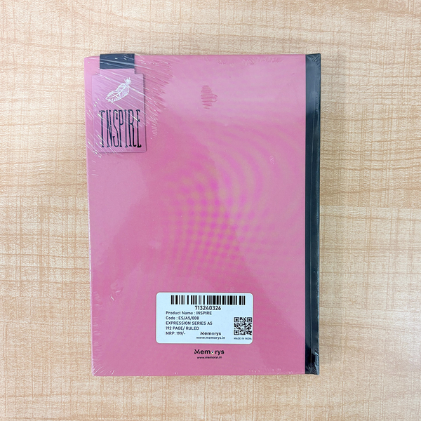 AM6632 Mix-Desgin Expression Series A5 Notebook (With a Magnetic Bookmark)