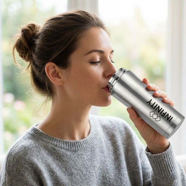 AM7051 INFINITY Tropic 450 Double Walled Vacuum Insulated Stainless Steel Bottle (450ml)