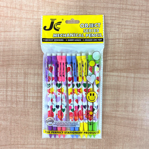 AM6723 Object Series Mechanical Pencil Pack (10 Pcs) - 0.5mm Dark Lead