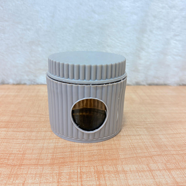 TM0073 Cashew Jar with Airtight Ribbed Lid - 1pc