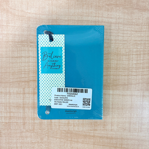 AM6631 Mix-Design Executive Series A6 Ruled Notebook - 1pc