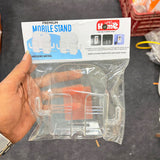 AM6775 Premium Adhesive Wall-Mounted Mobile & Remote Holder (Clear)