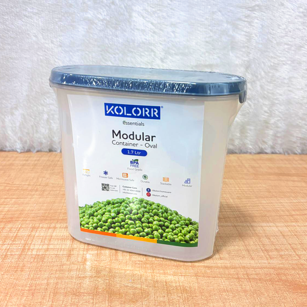 AM6744 Kolorr Essentials Modular Oval Storage Container - 1.7 Ltr
