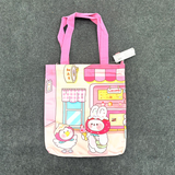 TM0154 Cute Cartoon Printed Multi Purpose School File Folder Tote Bag