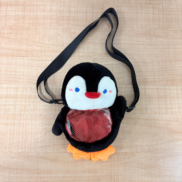 TM0160 Apple Gugu Penguin Plush Sling Bag