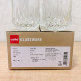 AM2689 CELLO Amore Tumbler glass 215ml Set of 6pcs