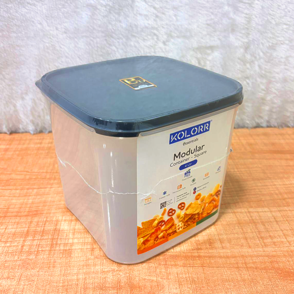 AM6746 KOLORR Essentials Modular Square Storage Container - 4 Ltr