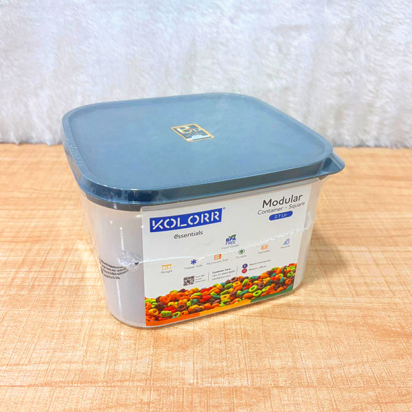 AM6745 KOLORR Modular Square Storage Container - 2.7 Ltr