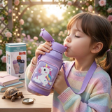 AM7053 Turtle 600 Vacuum Insulated 18/8 Stainless Steel Kids Water Bottle (600ml)