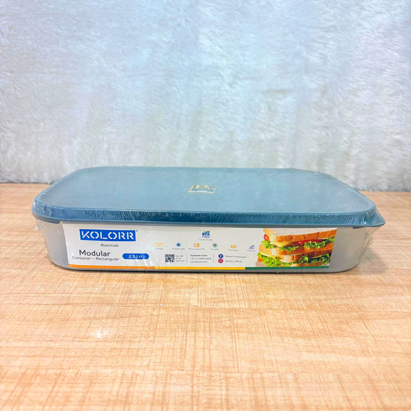 AM6749 Kolorr Essentials Modular Rectangular Storage Container - 2.5L