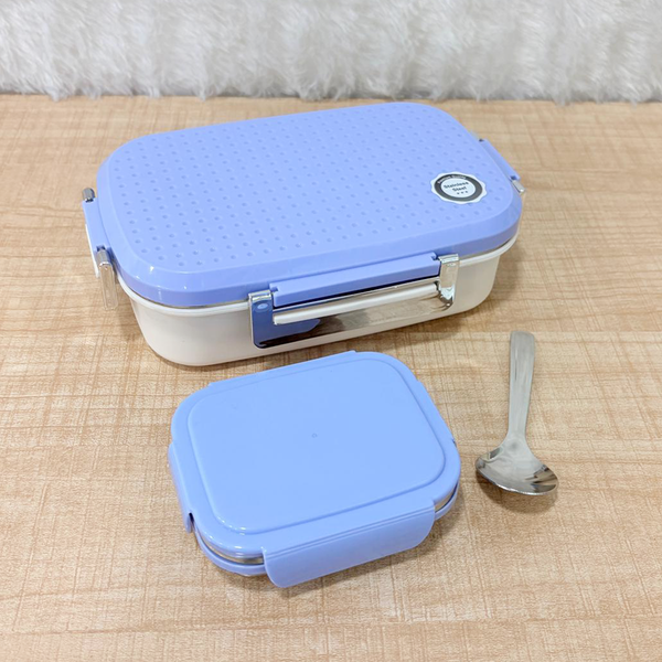 AM6758 Rishabh Steel Pixel Insulated Steel Snack Pack Lunch Box (650ml)