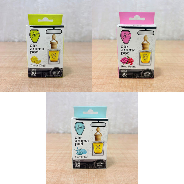 AM6769 Mix-Flavor Lia Car Aroma Pod | Aroma in Motion (Pack Of 1)