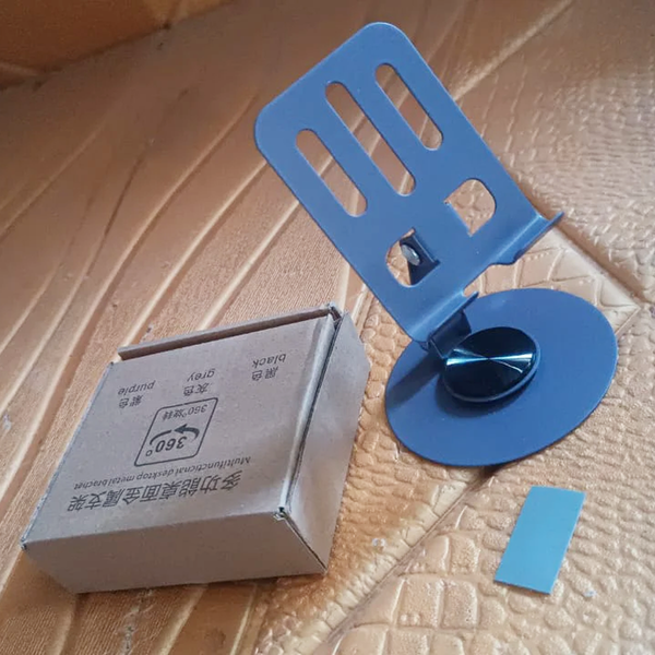 6084 Foldable Metal Mobile Stand (1 Pc)