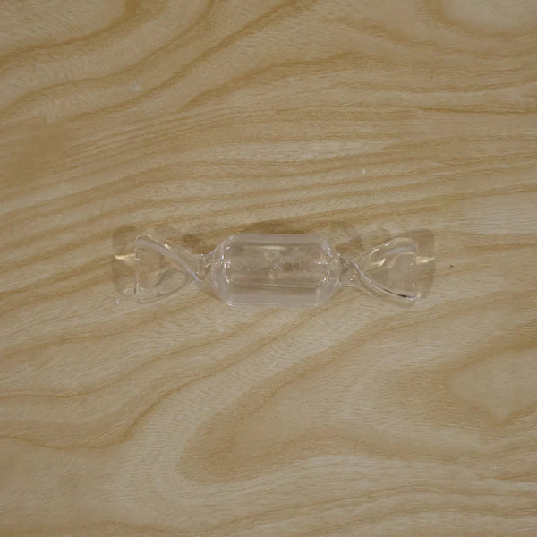 A08141 Candy Shape Jewellery Storage Box with Clear Lid for Rings and Studs (1 Pc)