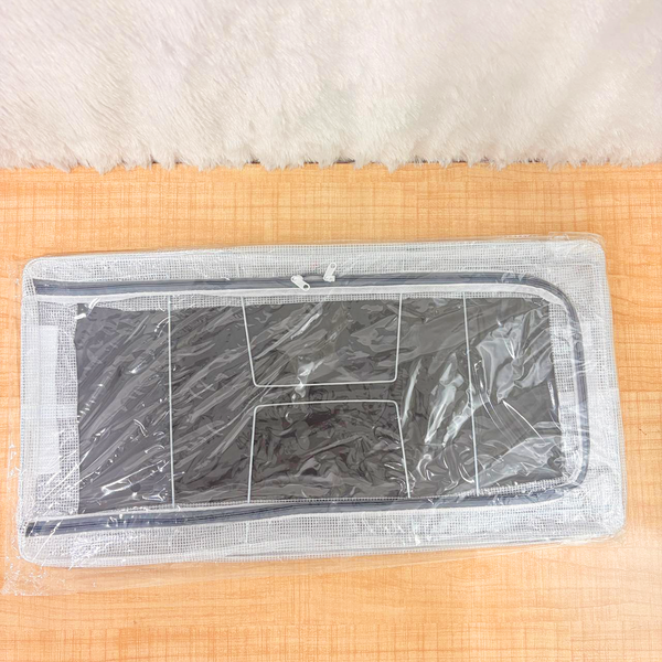 AM6726 Clear Foldable Shoe Bag - Shoe Box Organizer (60x30cm)